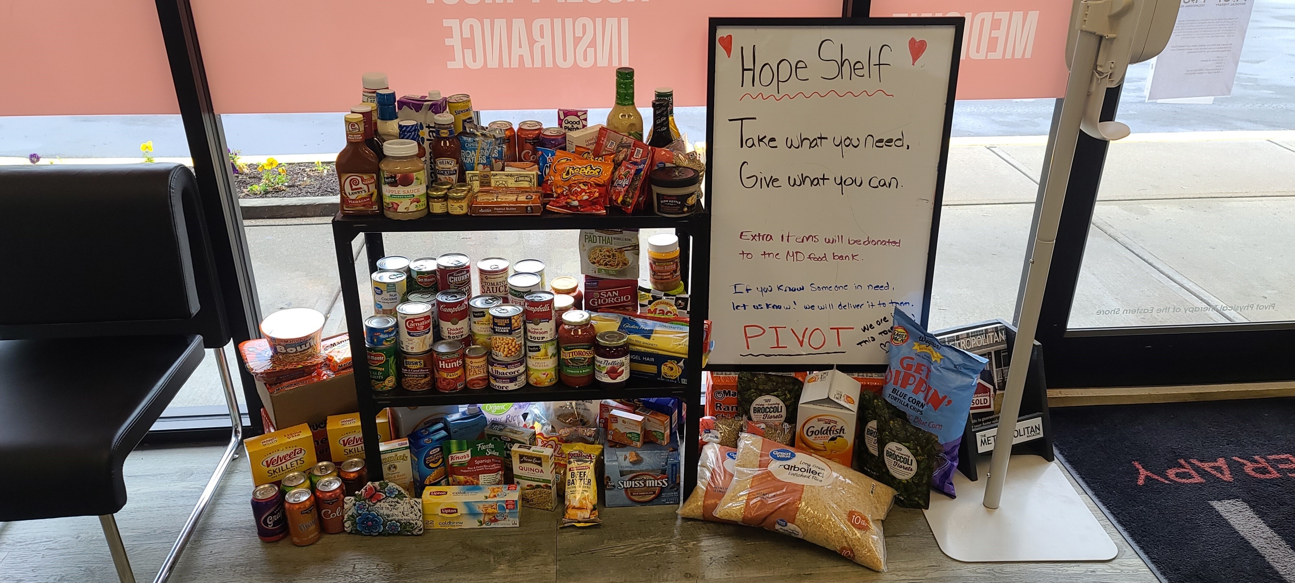 Pivot Physical Therapy Food Pantry
